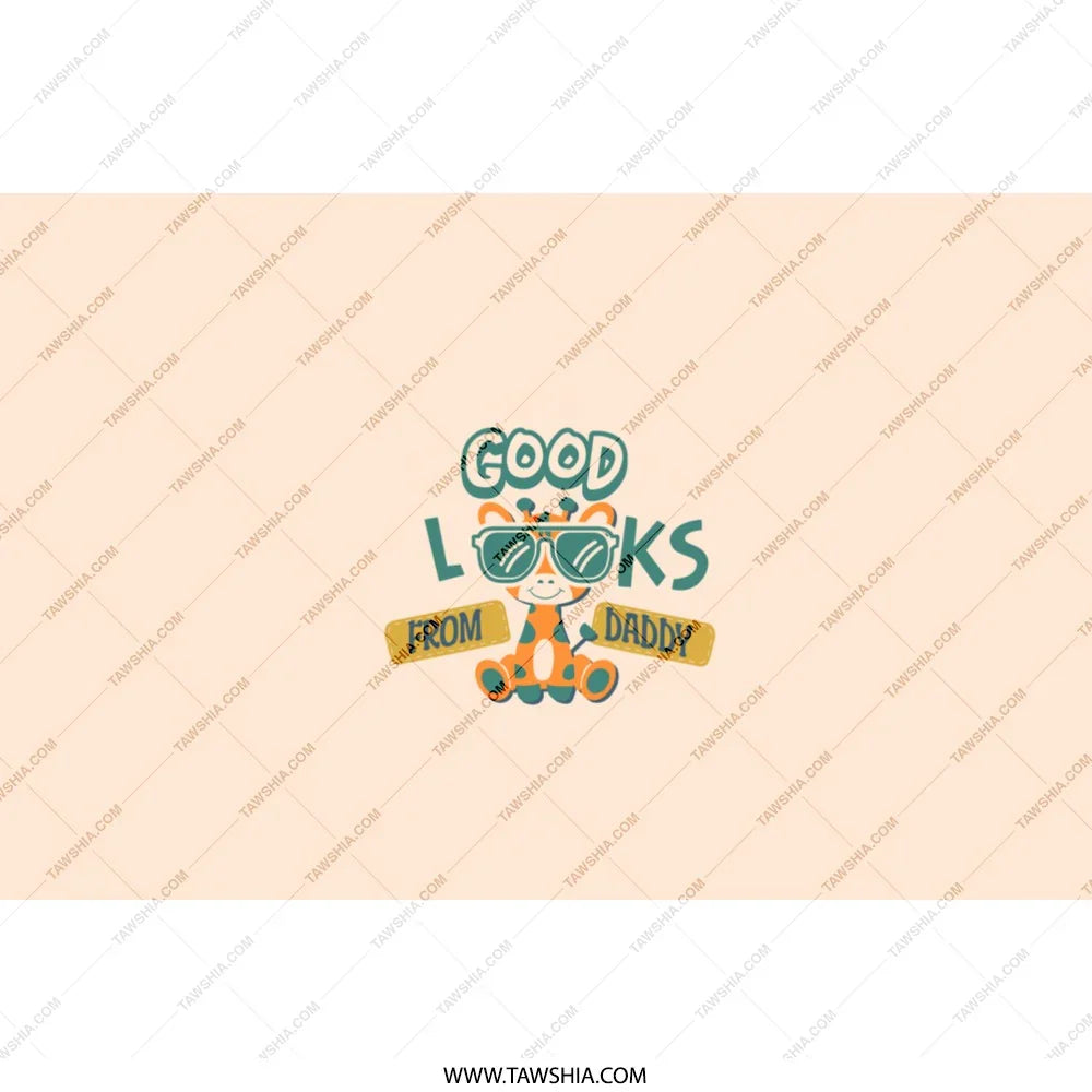 Good Looks From Daddy Graphic Art Poster product