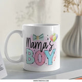 Mama's Boy Mug, Baby Boy Gift, New Mom Gift, Boy Mom Coffee Mug, Gift for Mommy, Cute Mug, Decorative Mug, Unique Mugs - Tawshia