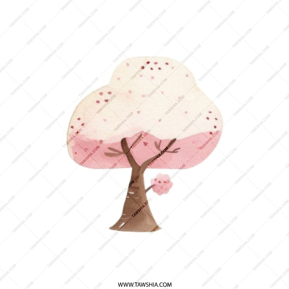 Cherry Blossom Tree Pocket Mirror, Floral Hand Mirror, Cute Makeup Mirror, Spring Pocket Mirror, Compact Travel Mirror, Gift For Her - Tawshia
