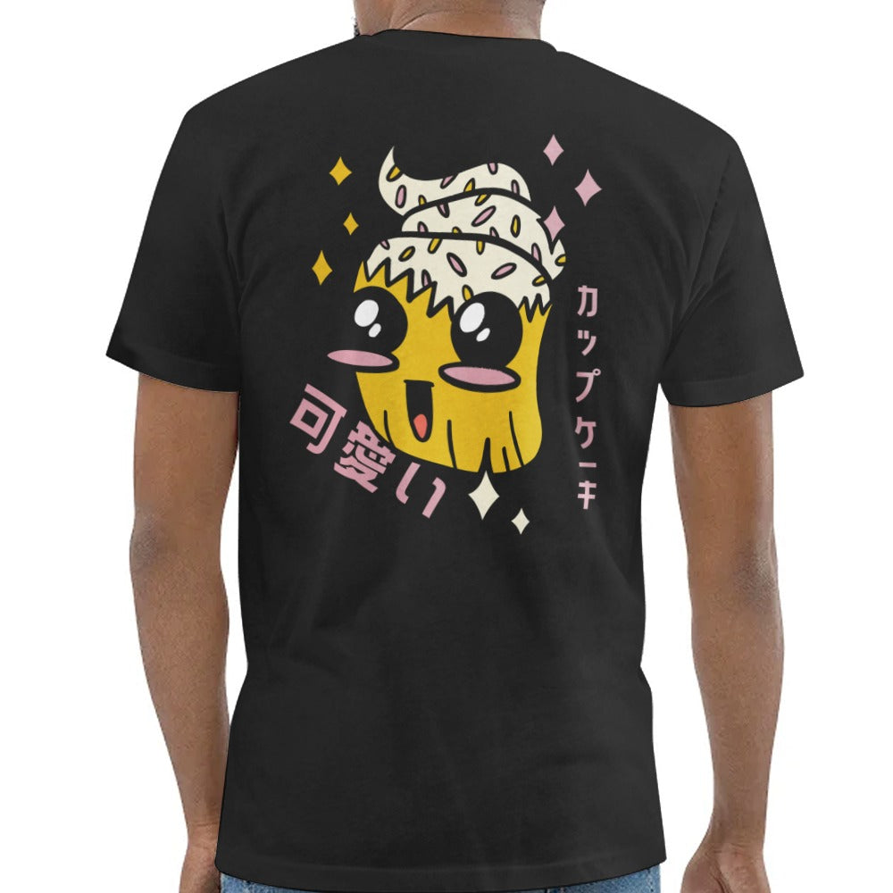 Cute Kawaii Cupcake Anime Graphic Tee Product