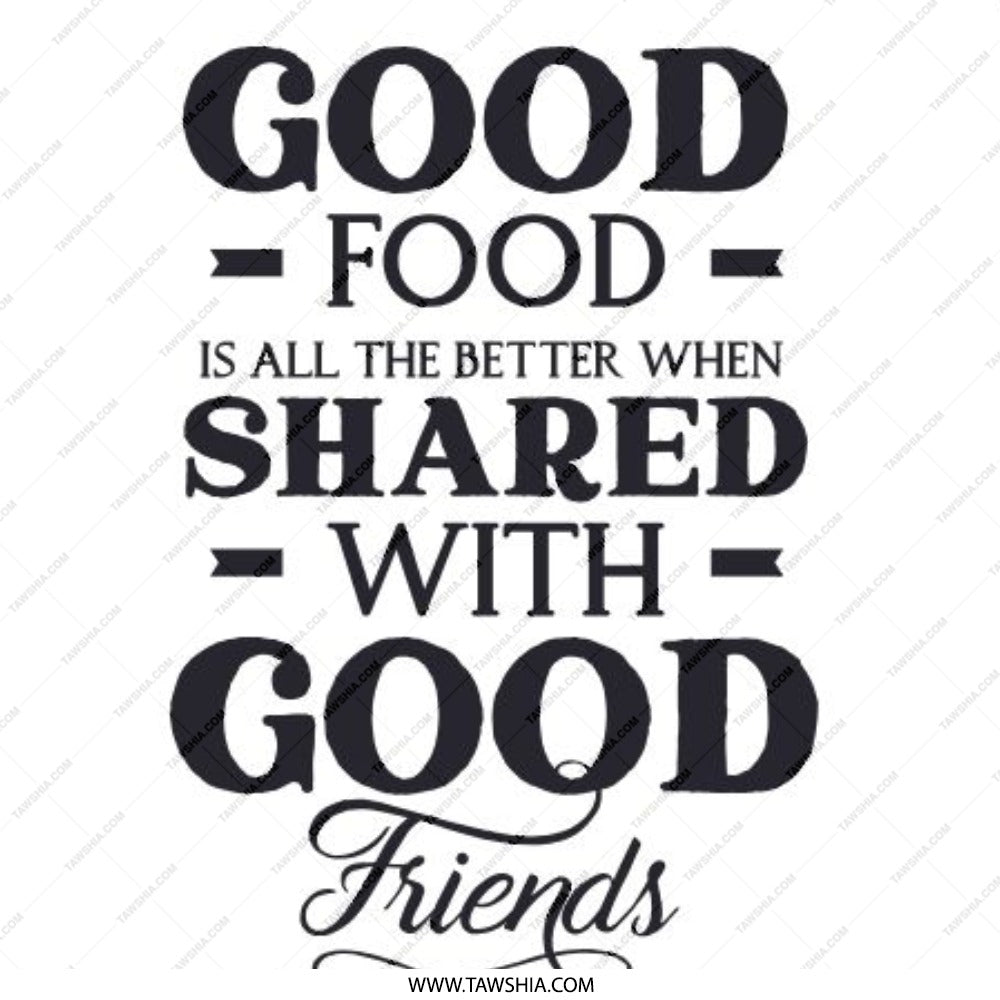 Good Food Good Friends Pinback Button, Shared Food Pin, Foodie Gift, Chef Pin, Restaurant Staff Pin, Meal with Friends, Share Food - Tawshia