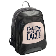 Bold Eagle Backpack, Animal Graphic Backpack, Eagle Lover Gift, Motivational Backpack, Bird Design Backpack, Stylish Eagle Backpack - Tawshia