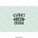 Short Best Friend Tumbler, Coffee Lover Gift, BFF Tumbler, Funny Friend Gift, Friendship Tumbler, Cute Present Idea - Tawshia