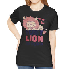 Just Lion Around Cute Cartoon T-Shirt product type