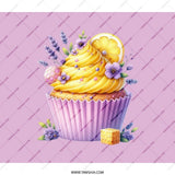 Lemon Cupcake Backpack, Sweet Treat Bag, Dessert Lover Gift, Foodie Backpack, Colorful Backpack, Unique Design Backpack (139) - Tawshia