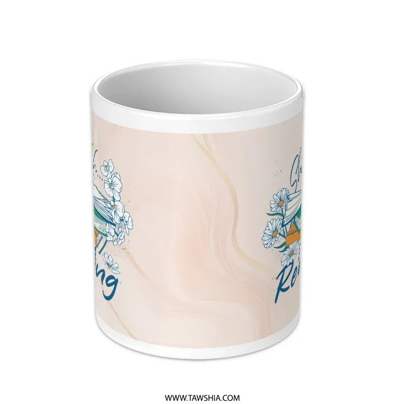 Cozy Reading Decorative Coffee Mug product