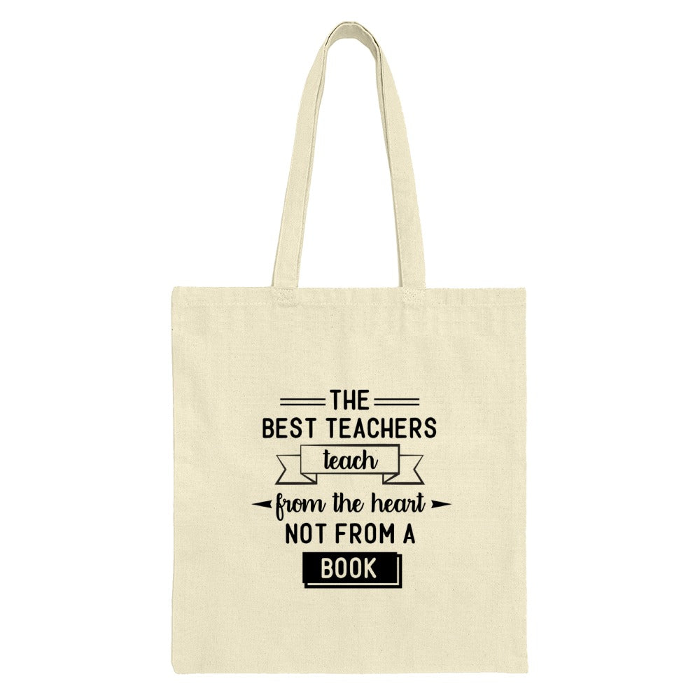 Best Teacher Tote Bag, Heart Teaching, Teacher Gift, Appreciation Gift, End of Year Gift, Teachers Day Gift - Tawshia