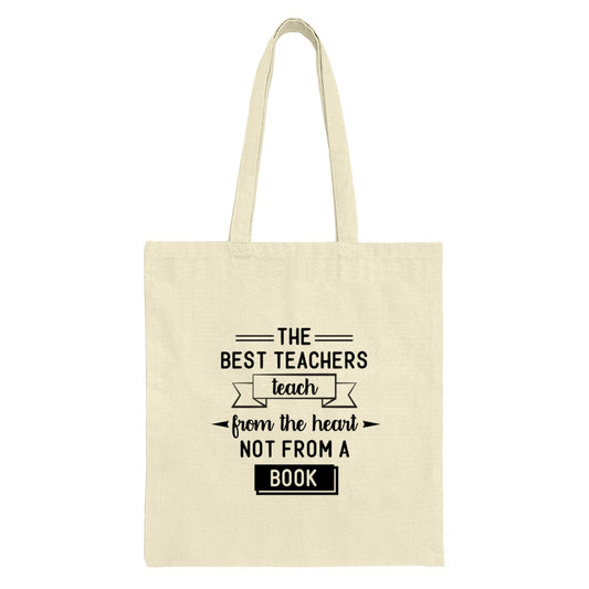 Best Teacher Tote Bag, Heart Teaching, Teacher Gift, Appreciation Gift, End of Year Gift, Teachers Day Gift - Tawshia