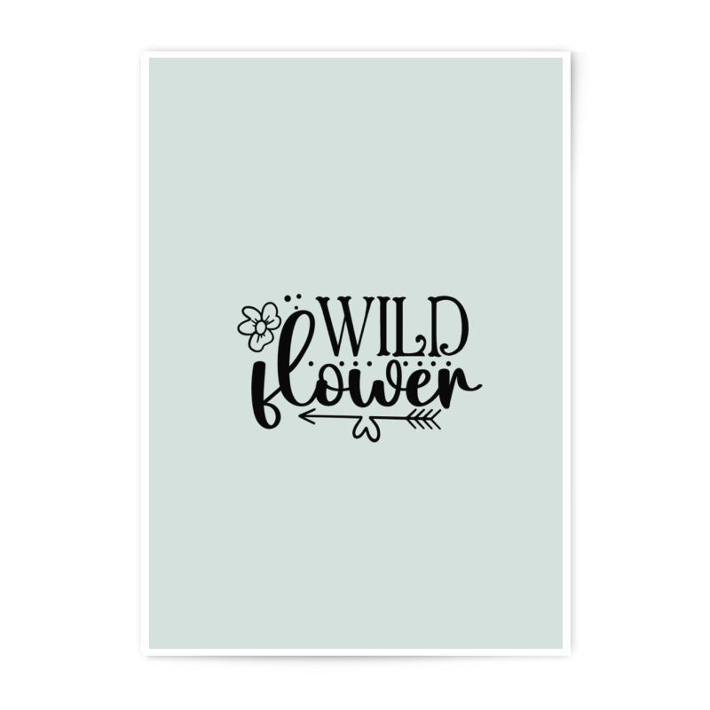 Wildflower Photographic Print, Floral Art, Botanical Wall Decor, Cute Flower Print, Nature Inspired Print, Home Decor, Trendy Art Prints - Tawshia