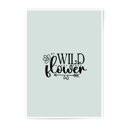 Wildflower Photographic Print, Floral Art, Botanical Wall Decor, Cute Flower Print, Nature Inspired Print, Home Decor, Trendy Art Prints - Tawshia
