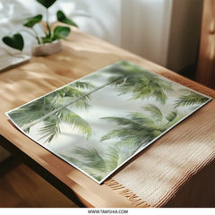 Palm Tree Photographic Print, Tropical Wall Art, Watercolor Palm Trees, Coastal Decor, Summer Vibes, Beach House Art, Nature Photography - Tawshia