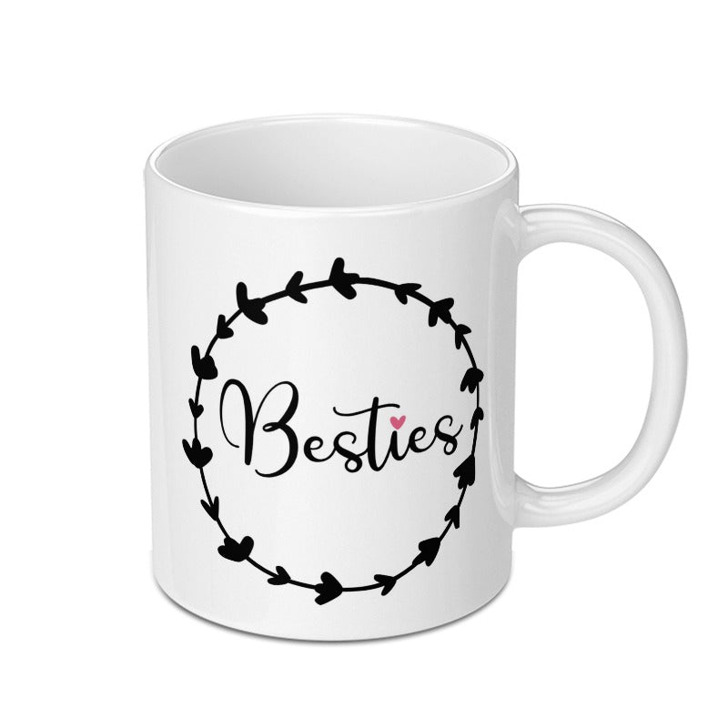 Besties Mug, Best Friend Gift, Friendship Mug, Cute Mug for Friends, Gift for Bestie, Best Friend Present, Best Friends Mug, Gift - Tawshia