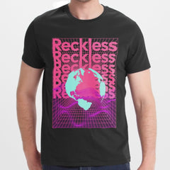 Retro Futuristic Graphic Tee Reckless Design product