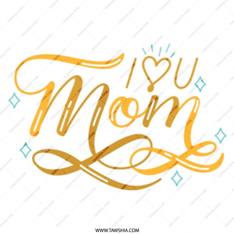 I Love You Mom Mug, Mothers Day Gift, Mom Coffee Cup, Gift for Mom, Birthday Gift for Mother, Mother's Day Mug, Best Mom Ever Mug - Tawshia