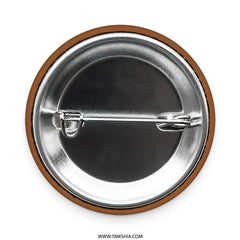 Coconut Pinback Button, Tropical Drink Button, Coconut Lover Gift, Refreshing Pinback Button, Island Vibe Pinback Button - Tawshia