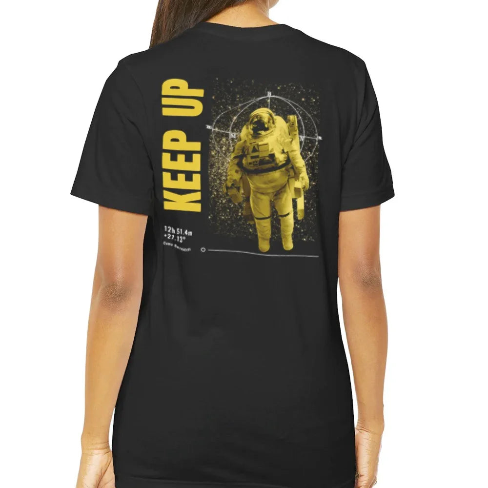 Keep Up Astronaut Graphic Print T-Shirt product