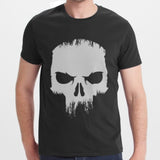 Skull Face Graphic T-Shirt for Men Casual Wear product type
