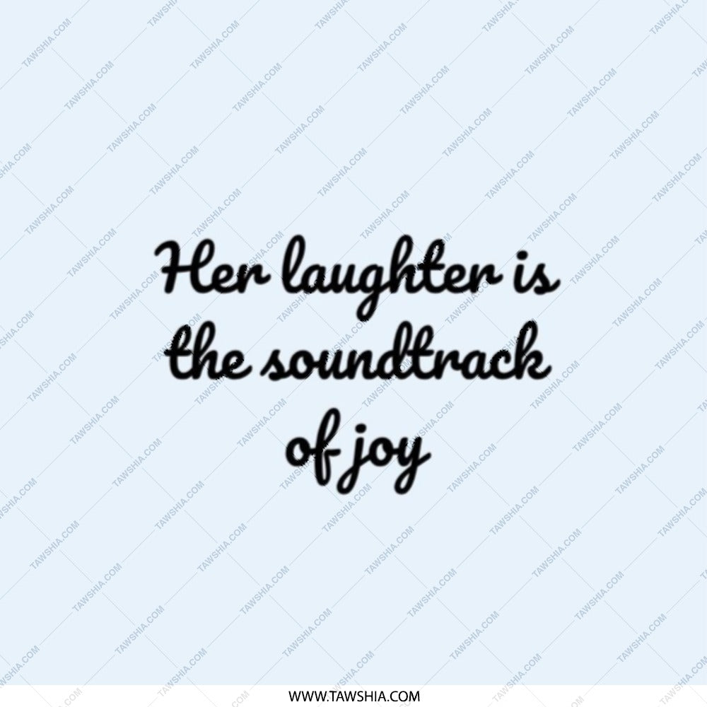 Laughter Soundtrack Pocket Mirror, Joyful Quote Mirror, Gift for Her, Inspirational Mirror, Compact Mirror, Cute Mirror, Pocket Mirror - Tawshia