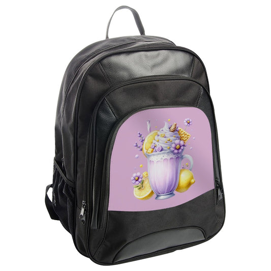 Lemonade Backpack, Drink Backpack, Whimsical Backpack, Cute Backpack, Gift for Her, Everyday Backpack, School Backpack, Trendy Backpack - Tawshia