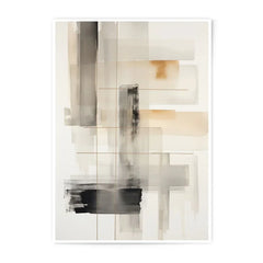 Abstract Photographic Print, Beige and Grey Art, Modern Wall Decor, Minimalist Fine Art Print, Home Decor, Office Art, Contemporary Art - Tawshia