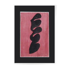 Abstract Photographic Print, Modern Art Print, Pink and Black Art, Contemporary Wall Decor, Home Decor Art Print - Tawshia