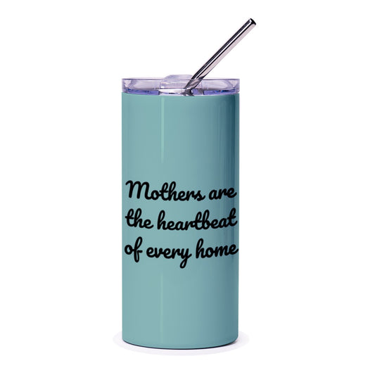 Mothers Day Tumbler, Mothers Heartbeat, Home Decor, Gift for Mom, Mom Tumbler, Mom Appreciation, Mom Coffee Tumbler - Tawshia