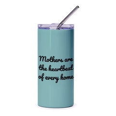 Mothers Day Tumbler, Mothers Heartbeat, Home Decor, Gift for Mom, Mom Tumbler, Mom Appreciation, Mom Coffee Tumbler - Tawshia