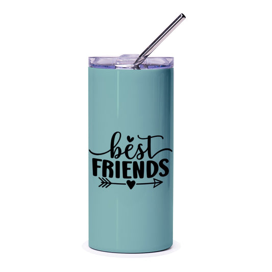 Best Friends Tumbler, Cute Friendship Gift, Bestie Present, Personalized Tumbler, Friend Birthday, Travel Mug, Gift for BFF, Coffee Tumbler - Tawshia