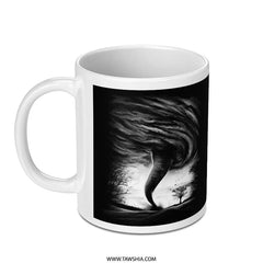 Stunning Monochrome Tornado Design Coffee Mug product type
