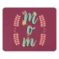 Floral Mom Mouse Pad, Mother's Day Gift, Mom Birthday Present, Best Mom Ever Gift, Cute Office Decor, Unique Floral Design, Mom Mousepad - Tawshia