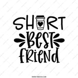 Short Best Friend Coffee Tote Bag, Cute Friendship Gift Idea, BFF Shopping Bag, Gift for Sister, Women Tote, Trendy Tote Bag - Tawshia