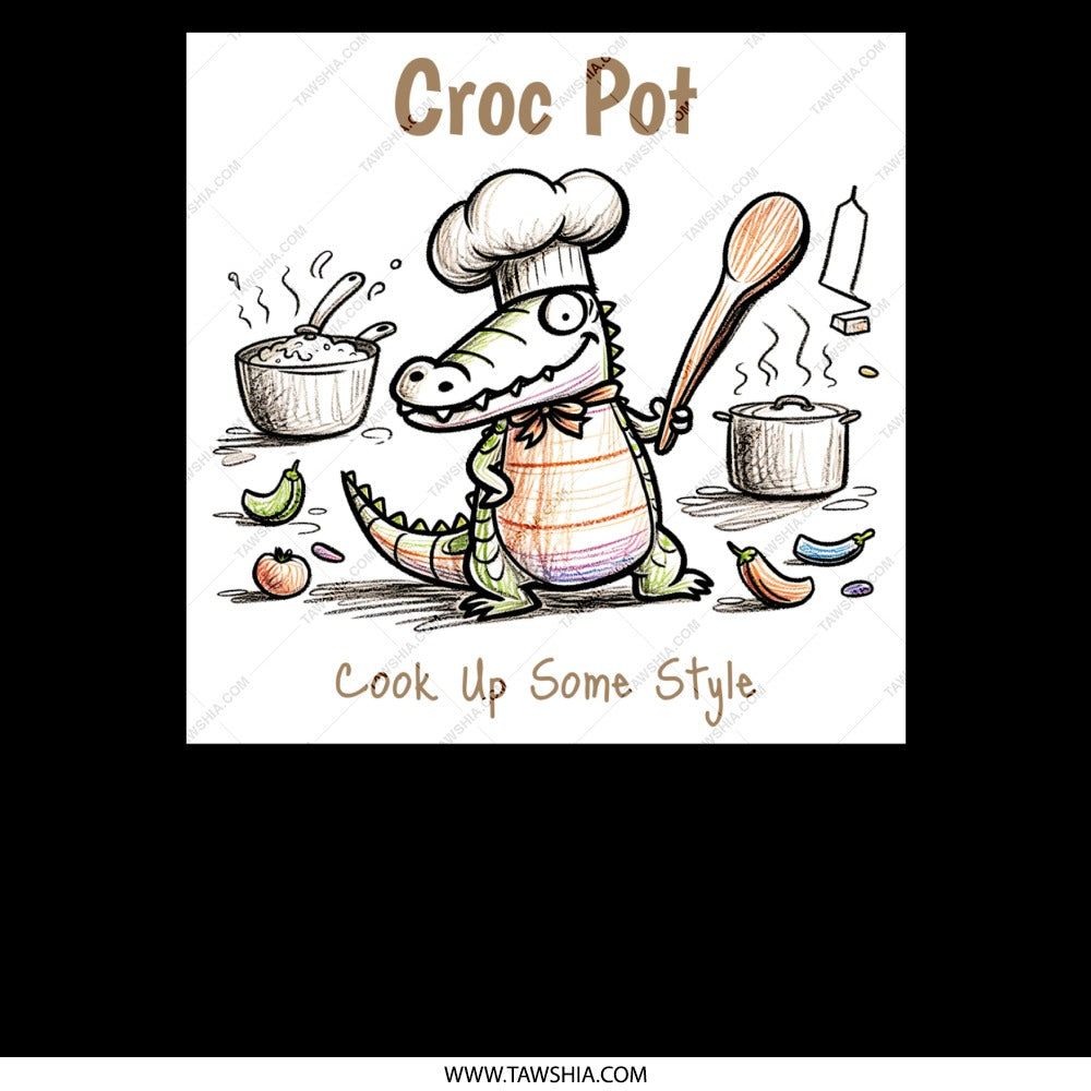 Croc Pot Cook Up Some Style Kitchen Decor Product