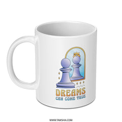 Dreams Can Come True Chess-Themed Mug product