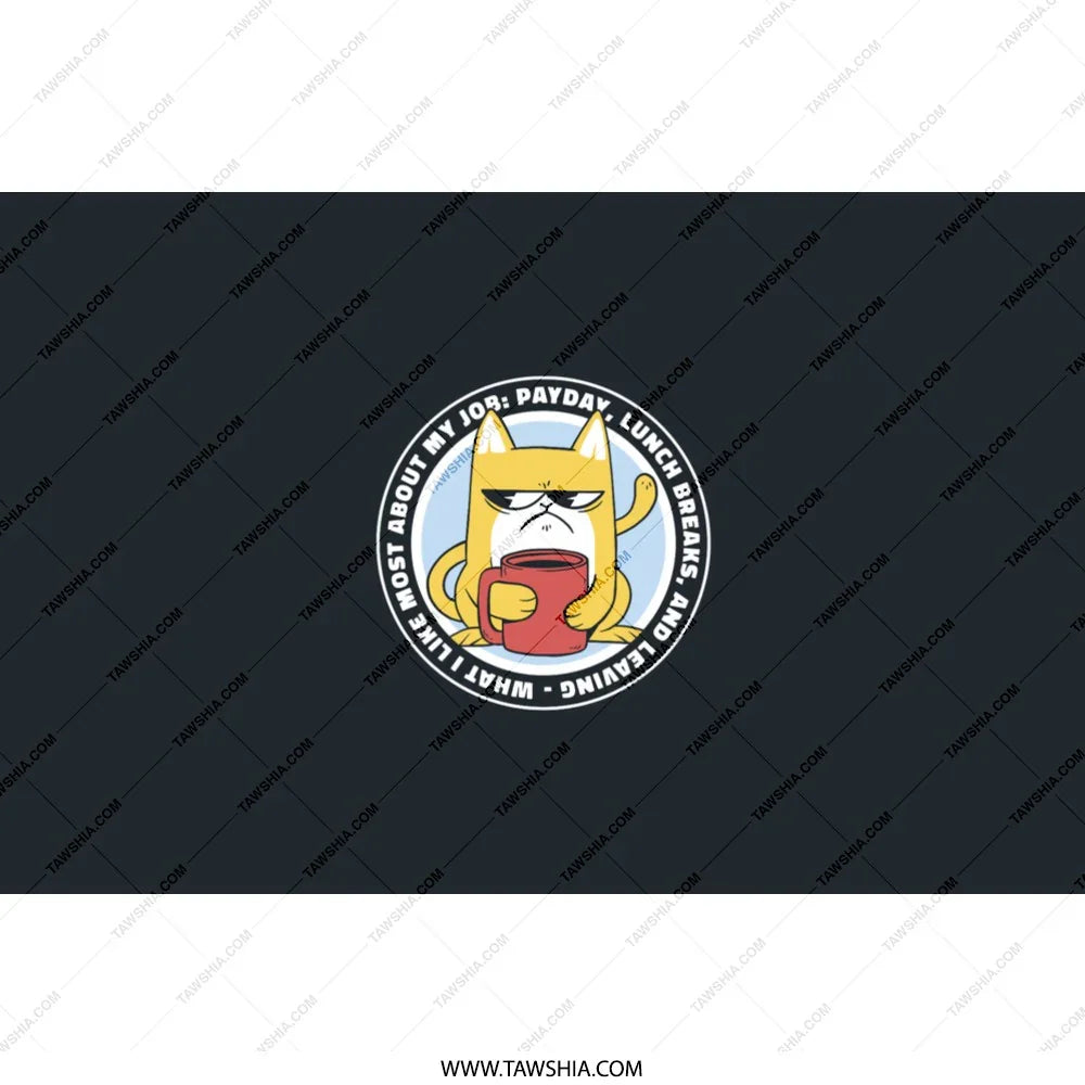 Payday Lunch Breaks What I Love Meme Sticker product type