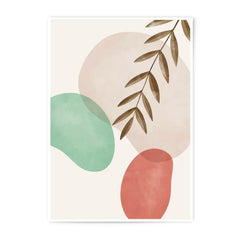 Abstract Leaf Photographic Print, Minimalist Art Print, Neutral Wall Decor, Botanical Print, Modern Home Decor, Wall Art, Photo Print - Tawshia