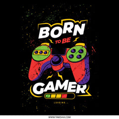 Born to Be Gamer Graphic T-Shirt product type