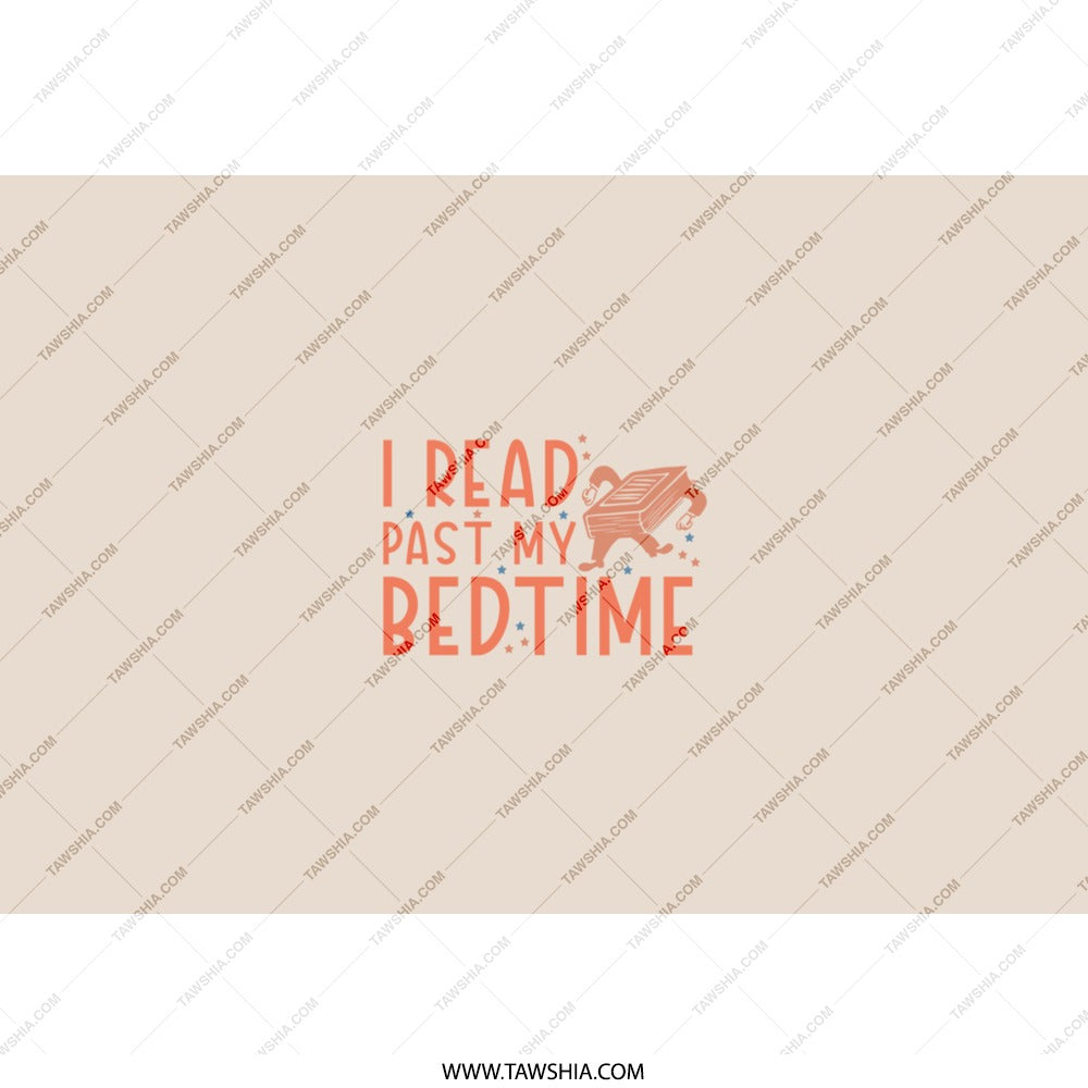 I Read Past My Bedtime Tumbler, Book Lover Gift, Funny Reading Tumbler, Bookworm Tumbler, Reader Gift, Bookish Tumbler, Travel Tumbler - Tawshia