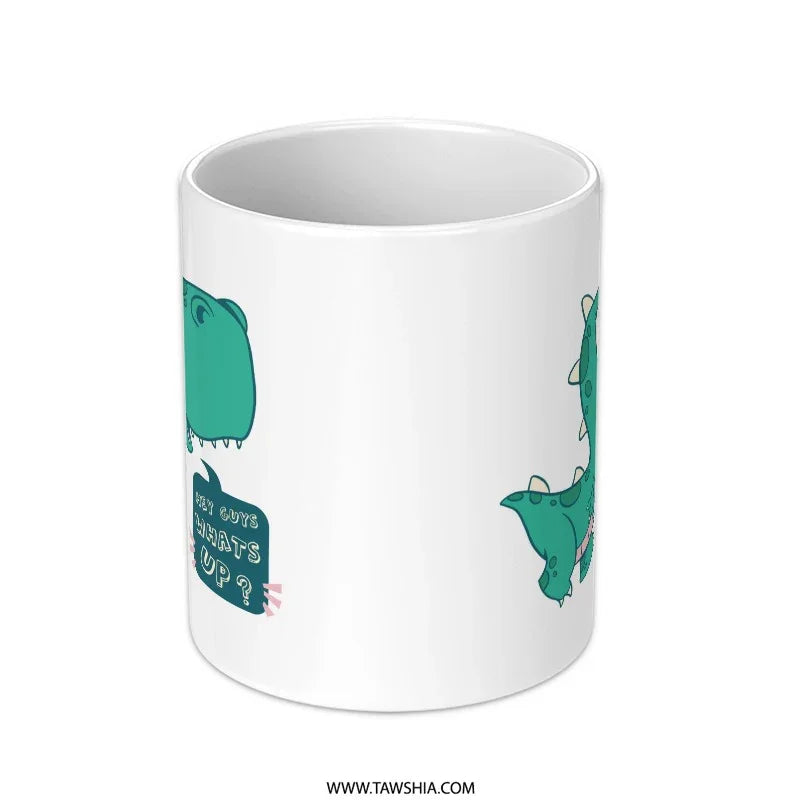 Fun Dinosaur Graphic Design Mug product type