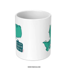 Fun Dinosaur Graphic Design Mug product type