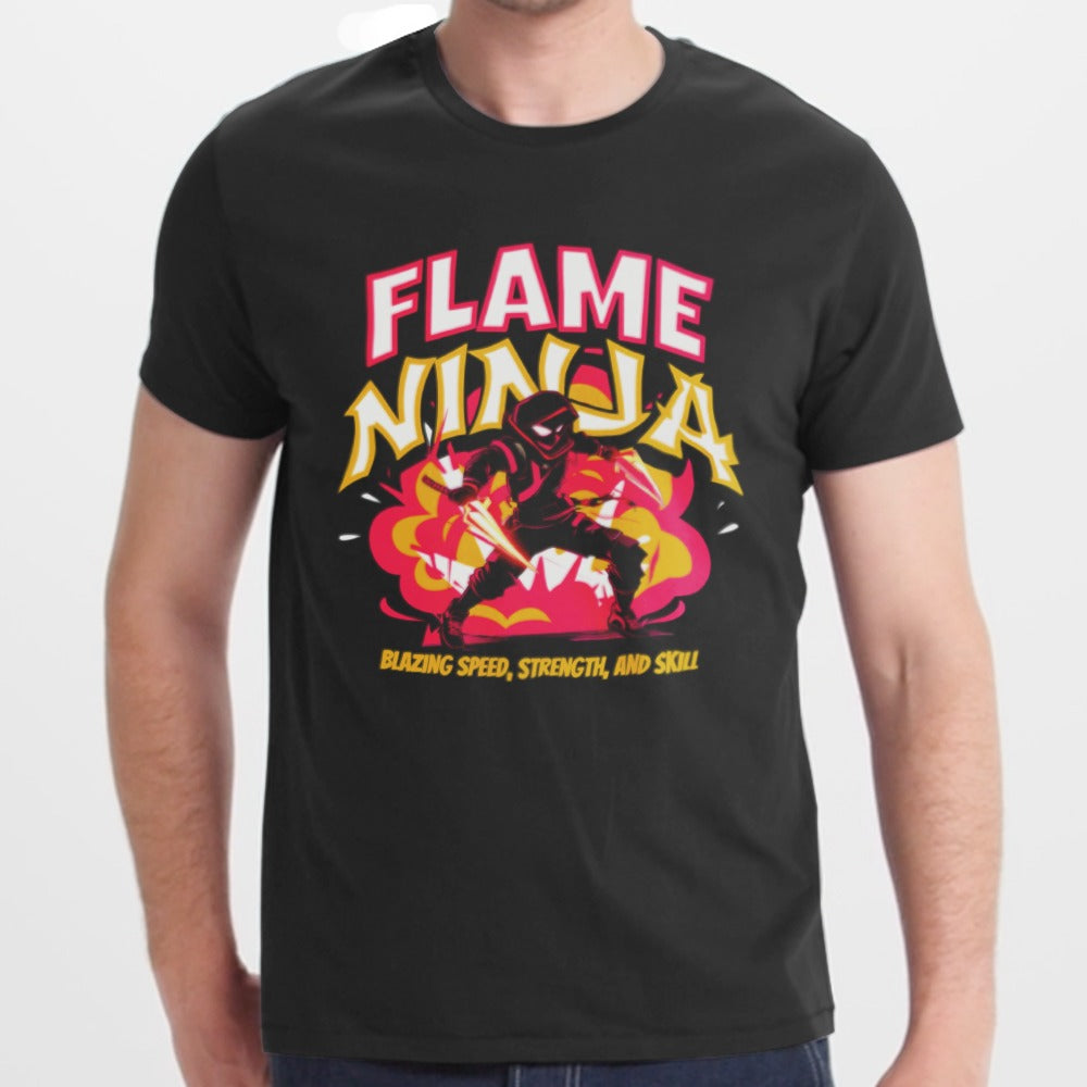 Blazing Speed Strength Skill Flame Ninja T-shirt product