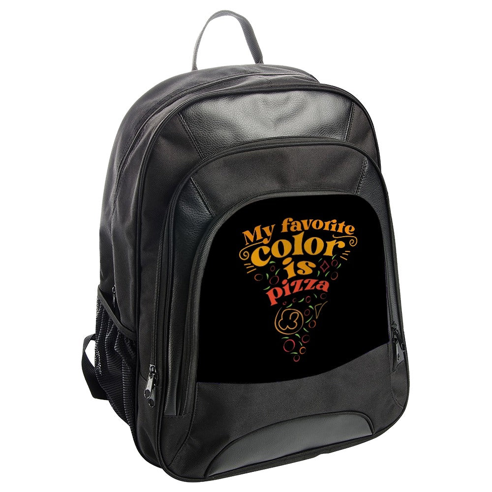 Pizza Lover BackPack, Foodie Gift Idea, Favorite Color Pizza BackPack, Pizza Design BackPack, Funny BackPack, Back to School BackPack - Tawshia