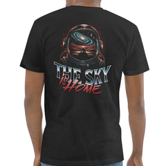 The Sky is Home Astronaut Design T-Shirt product type