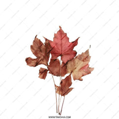 Autumn Leaves Pocket Mirror, Fall Foliage Design, Compact Mirror, Makeup Mirror, Travel Mirror, Gift Idea - Tawshia
