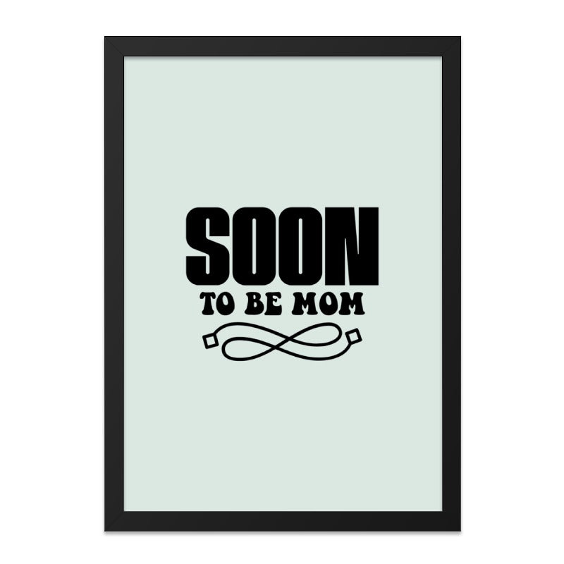 Soon To Be Mom Wall Art, Pregnancy Gift, New Mom Gift, Baby Shower Gift, Mom To Be Gift, Nursery Wall Decor, Gift For Pregnant Women - Tawshia