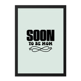 Soon To Be Mom Wall Art, Pregnancy Gift, New Mom Gift, Baby Shower Gift, Mom To Be Gift, Nursery Wall Decor, Gift For Pregnant Women - Tawshia