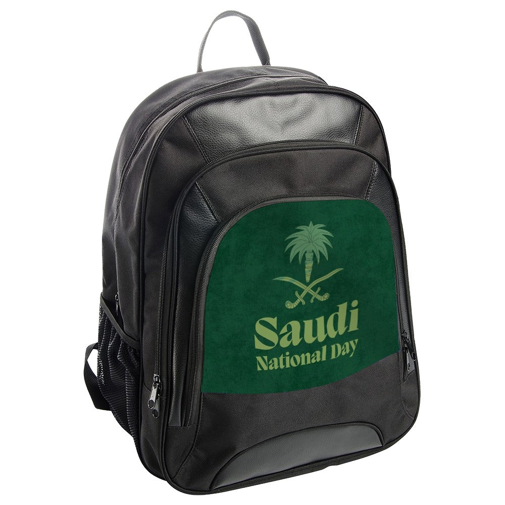 Saudi National Day Backpack, Travel Backpack, Flag Day Backpack, Celebration Backpack, Gift for Saudi Nationals - Tawshia