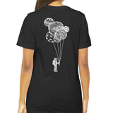 Outer Space Astronaut Balloon Graphic Tee product type
