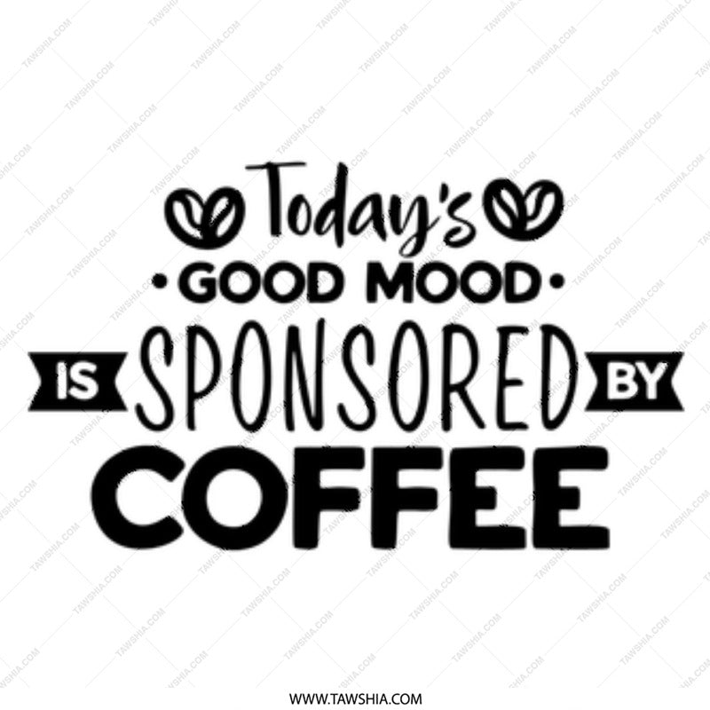 Coffee Lover Mug, Good Mood Mug, Sponsored By Coffee Mug, Funny Coffee Mug, Caffeine Mug, Gift For Coffee Lovers, Coffee Addict Mug - Tawshia