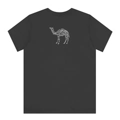 Stylish Graphic Camel Print Back T-Shirt product type