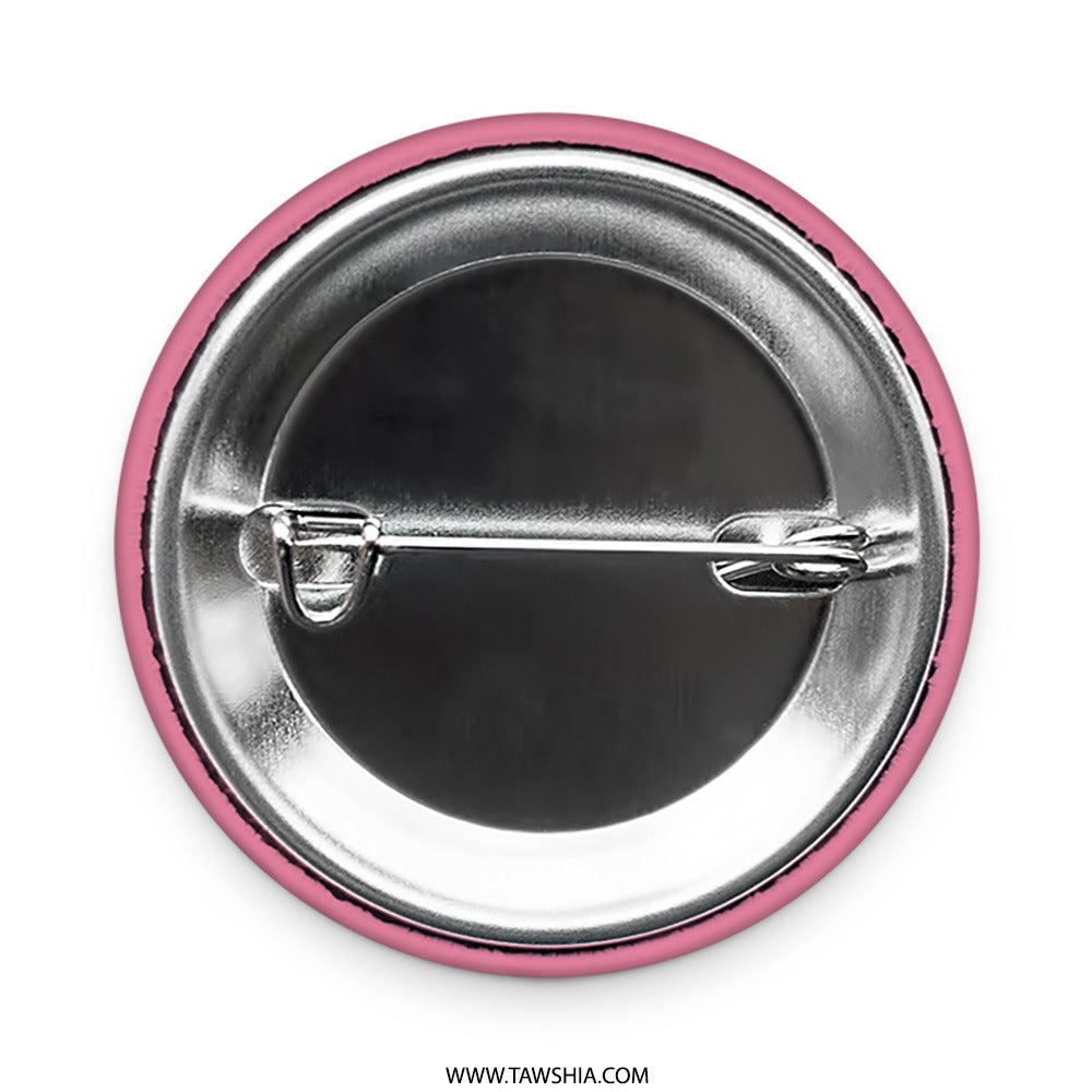 Arabic Quote Pinback Button, Everything Changes, Arabic Text Pin, Inspirational Saying, Pink Button, Language Gift, Pin Badge - Tawshia